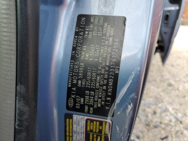 Photo 12 VIN: KNDMB233176172560 - KIA SEDONA EX 