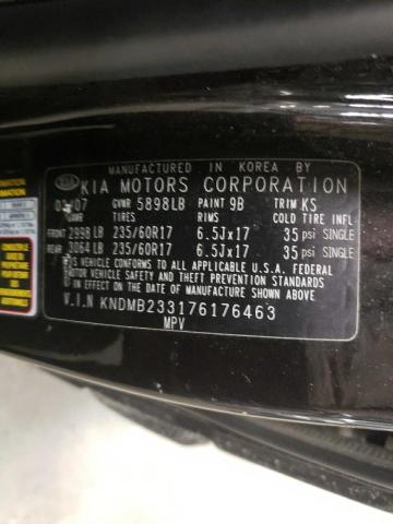 Photo 9 VIN: KNDMB233176176463 - KIA SEDONA EX 