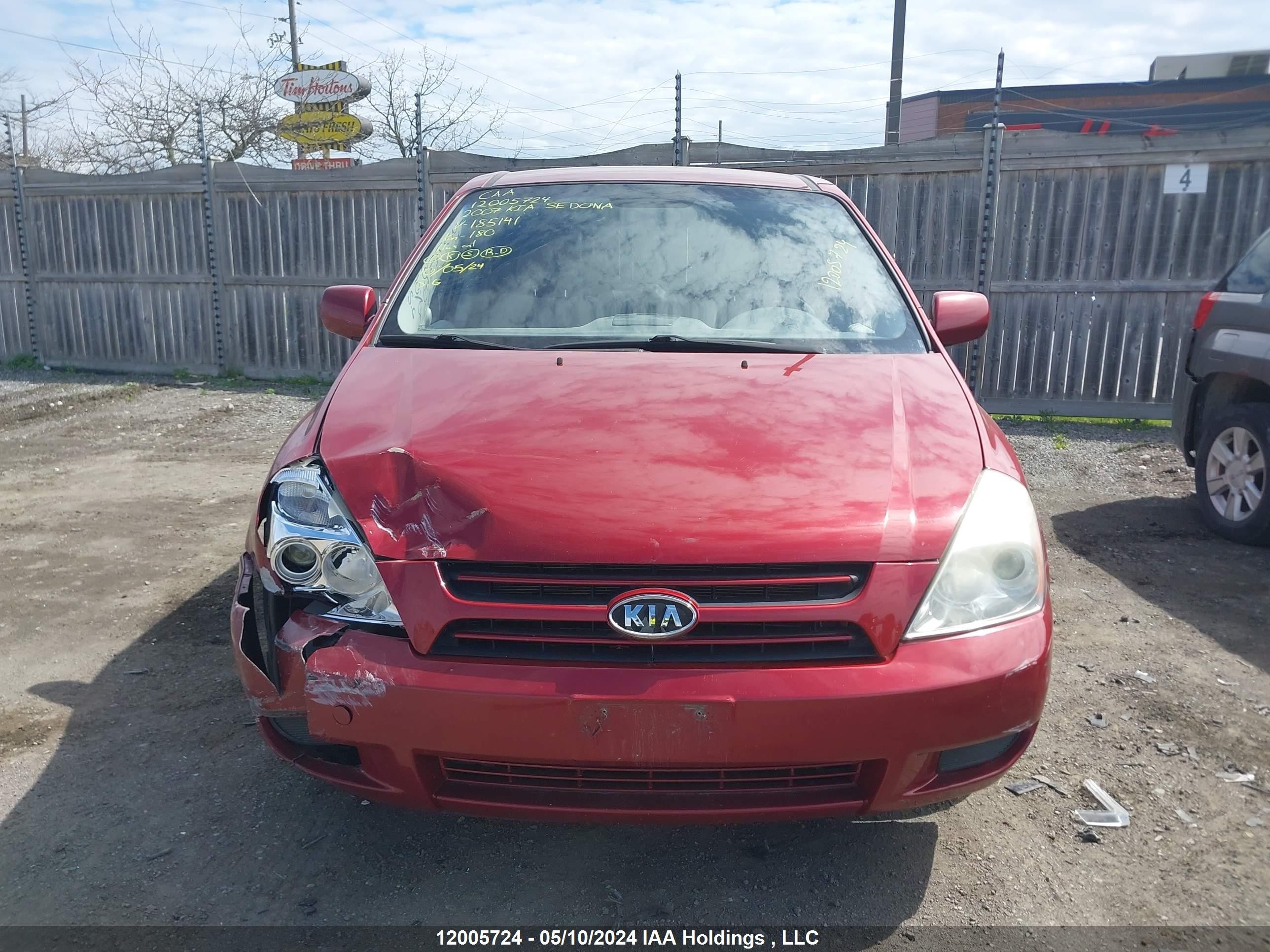 Photo 11 VIN: KNDMB233276185141 - KIA SEDONA 