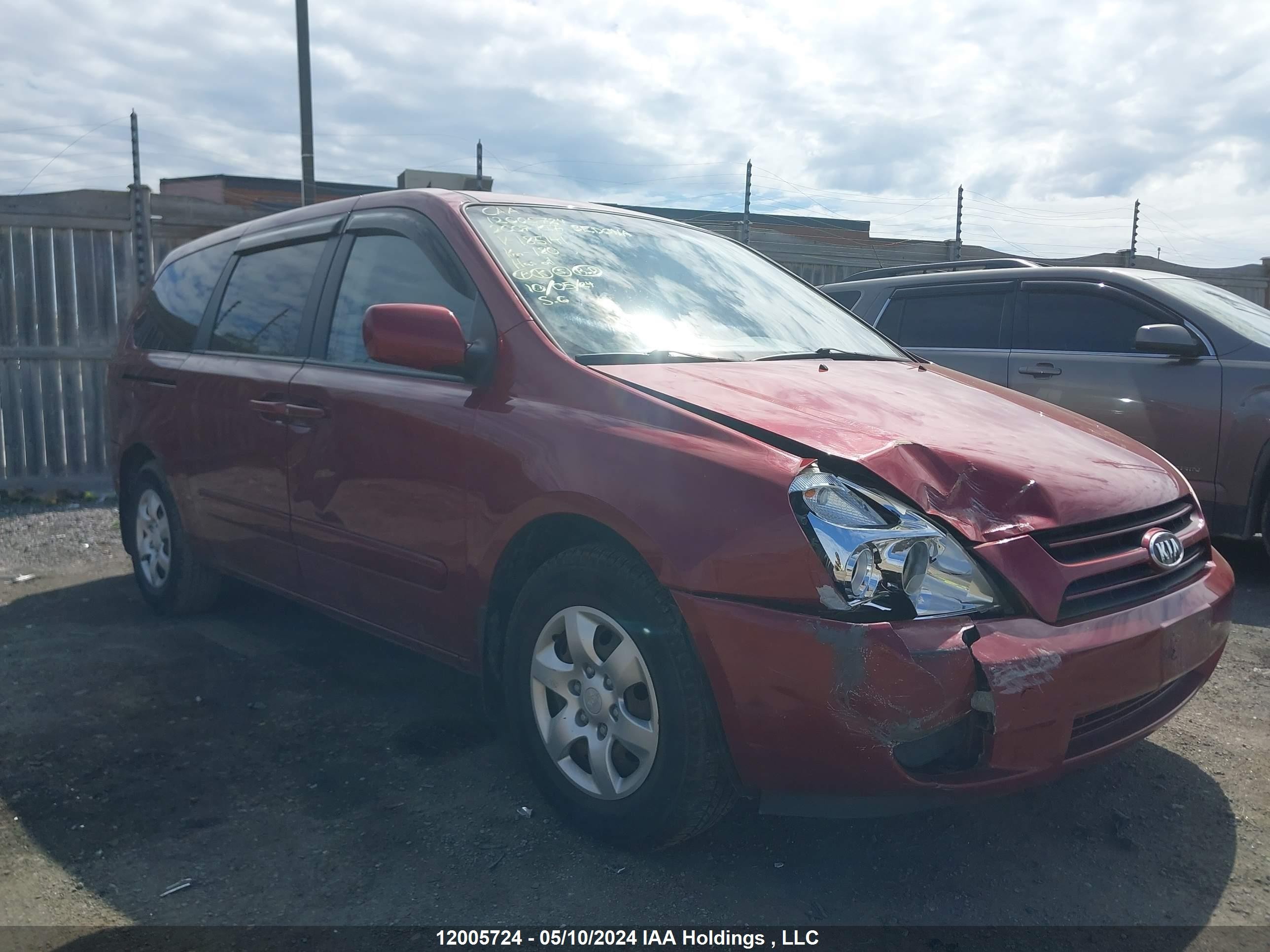 Photo 5 VIN: KNDMB233276185141 - KIA SEDONA 