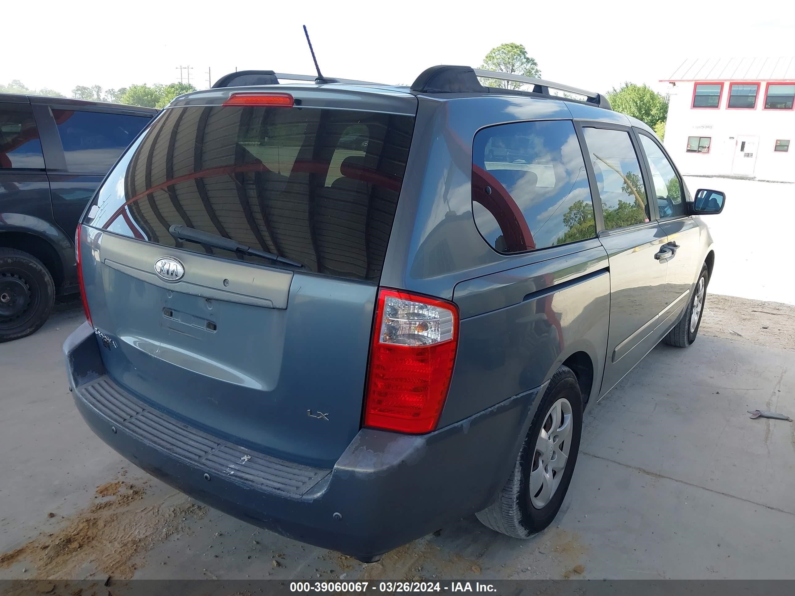 Photo 3 VIN: KNDMB233396271254 - KIA SEDONA 