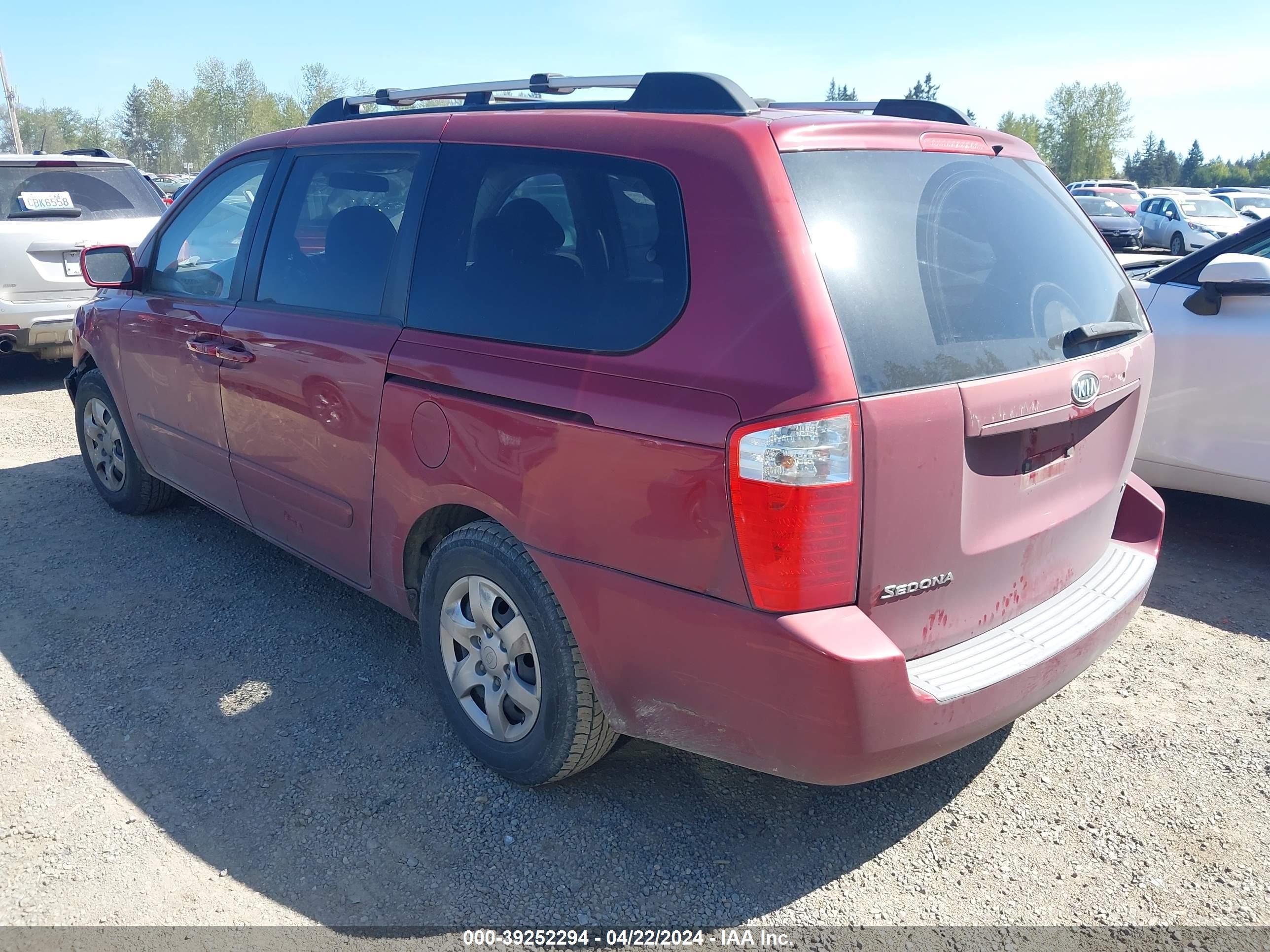 Photo 2 VIN: KNDMB233776184454 - KIA SEDONA 