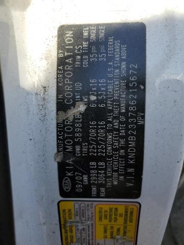 Photo 12 VIN: KNDMB233786215672 - KIA SEDONA EX 