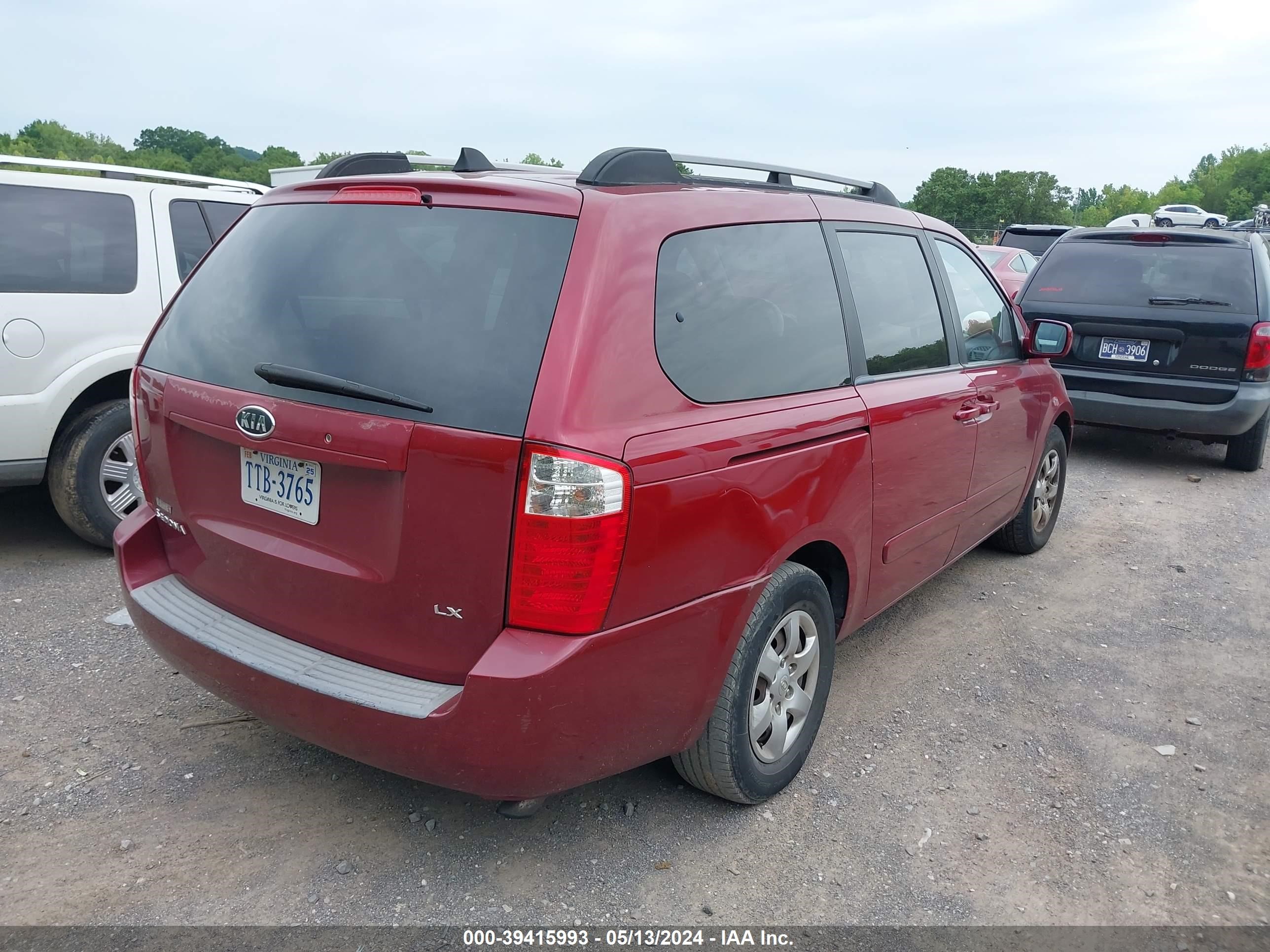 Photo 3 VIN: KNDMB233X96277536 - KIA SEDONA 