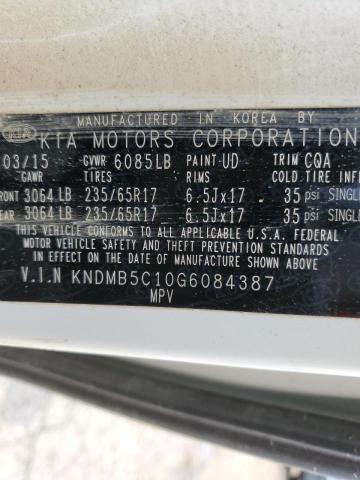 Photo 9 VIN: KNDMB5C10G6084387 - KIA SEDONA LX 