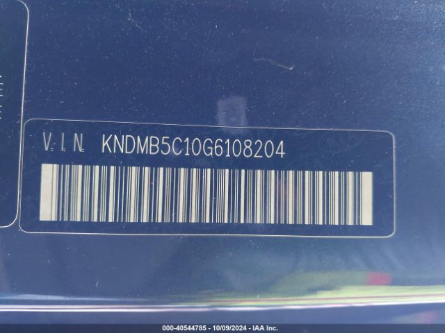 Photo 8 VIN: KNDMB5C10G6108204 - KIA SEDONA 