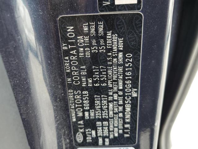 Photo 12 VIN: KNDMB5C10G6161520 - KIA SEDONA LX 