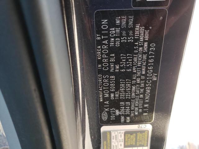 Photo 9 VIN: KNDMB5C10G6161730 - KIA SEDONA LX 