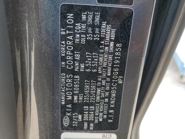 Photo 12 VIN: KNDMB5C10G6191858 - KIA SEDONA LX 