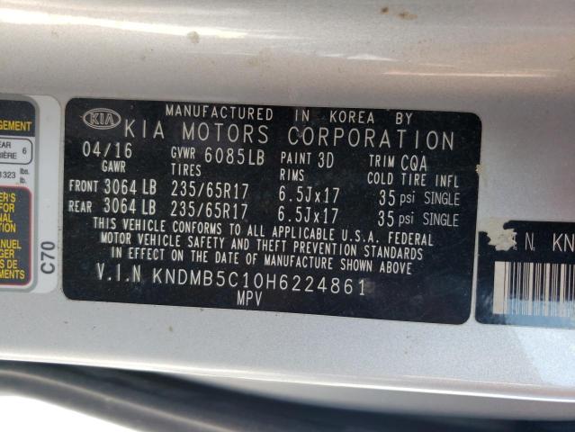 Photo 11 VIN: KNDMB5C10H6224861 - KIA SEDONA LX 