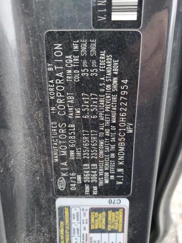 Photo 11 VIN: KNDMB5C10H6227954 - KIA SEDONA LX 