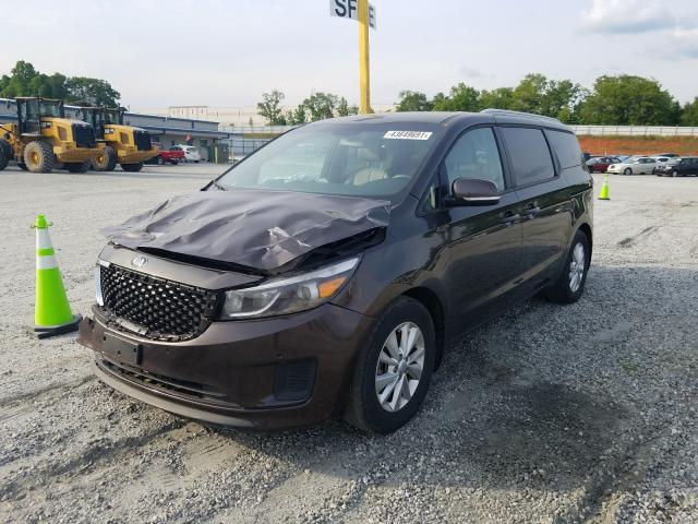 Photo 1 VIN: KNDMB5C10J6385992 - KIA SEDONA 