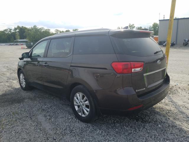 Photo 2 VIN: KNDMB5C10J6385992 - KIA SEDONA 