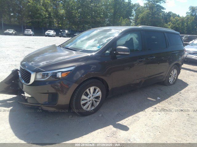 Photo 1 VIN: KNDMB5C10J6389668 - KIA SEDONA 