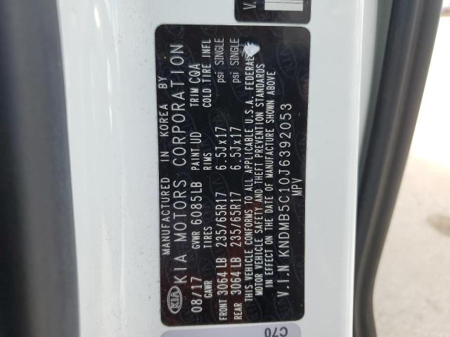 Photo 9 VIN: KNDMB5C10J6392053 - KIA SEDONA LX 