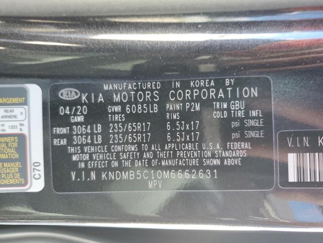 Photo 9 VIN: KNDMB5C10M6662631 - KIA SEDONA LX 