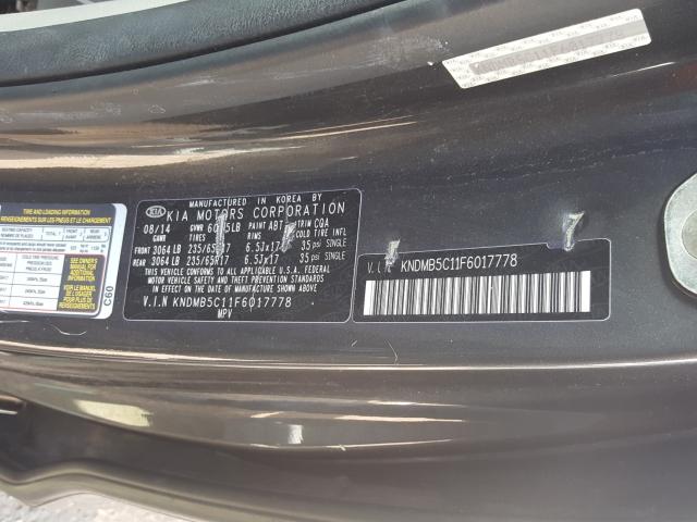 Photo 9 VIN: KNDMB5C11F6017778 - KIA SEDONA LX 