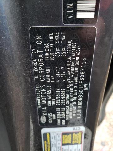 Photo 12 VIN: KNDMB5C11F6067113 - KIA SEDONA LX 