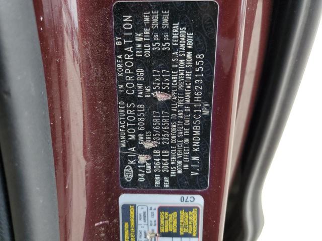 Photo 11 VIN: KNDMB5C11H6231558 - KIA SEDONA LX 