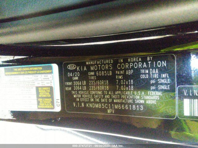 Photo 8 VIN: KNDMB5C11M6661813 - KIA SEDONA 