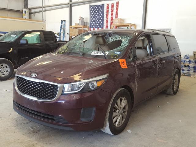 Photo 1 VIN: KNDMB5C12F6032595 - KIA SEDONA LX 