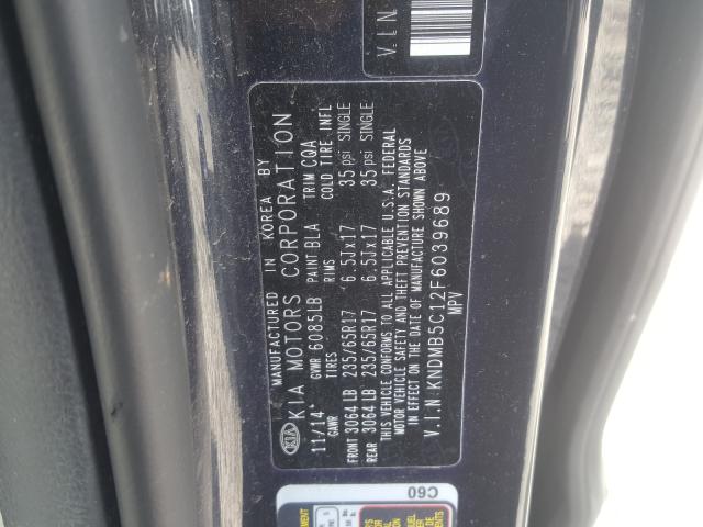 Photo 9 VIN: KNDMB5C12F6039689 - KIA SEDONA LX 