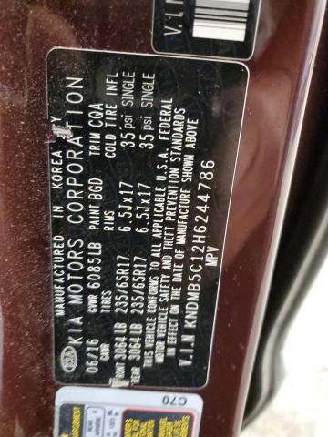 Photo 12 VIN: KNDMB5C12H6244786 - KIA SEDONA LX 