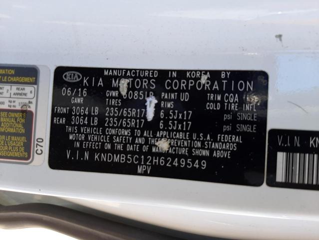 Photo 12 VIN: KNDMB5C12H6249549 - KIA SEDONA LX 