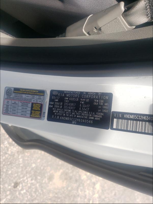 Photo 9 VIN: KNDMB5C12H6340546 - KIA SEDONA LX 