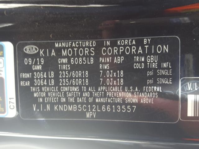 Photo 9 VIN: KNDMB5C12L6613557 - KIA SEDONA LX 