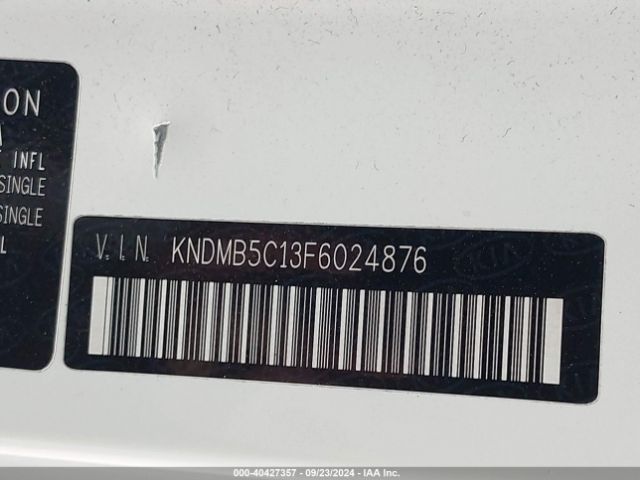 Photo 8 VIN: KNDMB5C13F6024876 - KIA SEDONA 