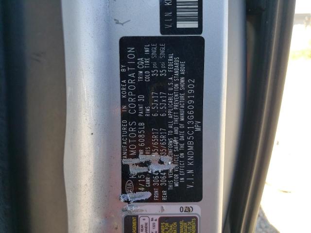 Photo 12 VIN: KNDMB5C13G6091902 - KIA SEDONA LX 