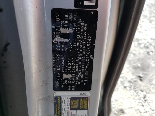 Photo 12 VIN: KNDMB5C13G6092421 - KIA SEDONA LX 