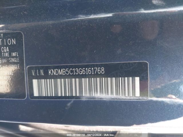 Photo 8 VIN: KNDMB5C13G6161768 - KIA SEDONA 