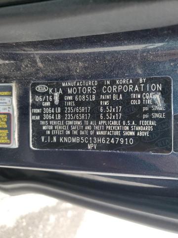 Photo 12 VIN: KNDMB5C13H6247910 - KIA SEDONA 