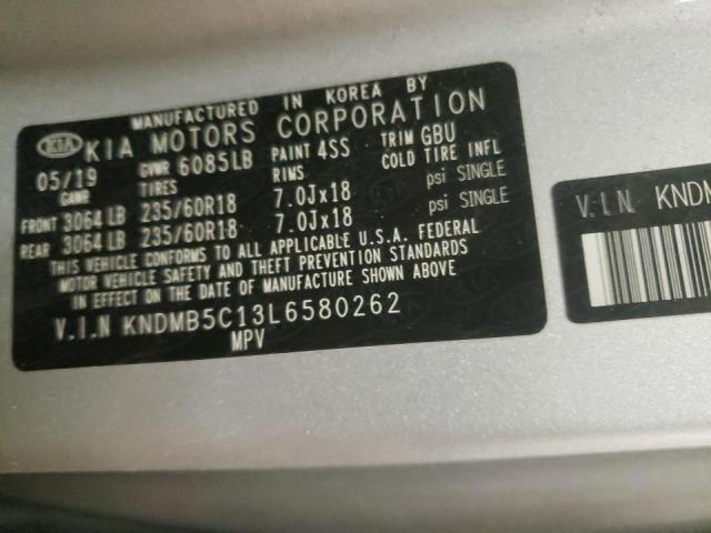 Photo 9 VIN: KNDMB5C13L6580262 - KIA SEDONA LX 