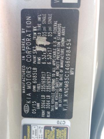 Photo 13 VIN: KNDMB5C14G6098454 - KIA SEDONA LX 