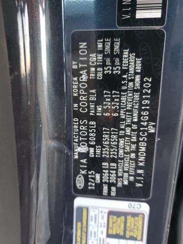 Photo 12 VIN: KNDMB5C14G6191202 - KIA SEDONA LX 