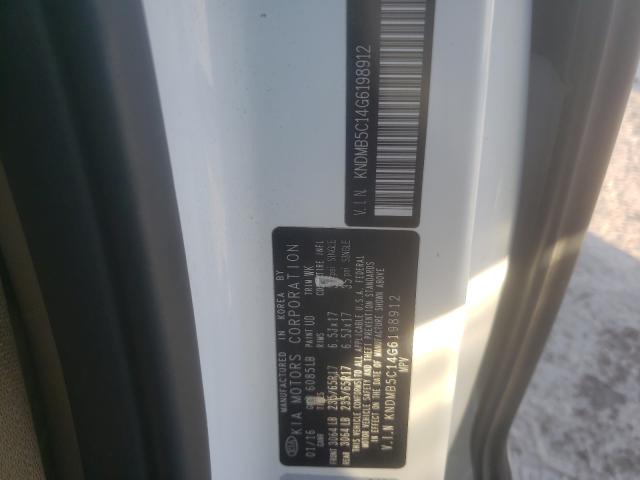 Photo 9 VIN: KNDMB5C14G6198912 - KIA SEDONA LX 