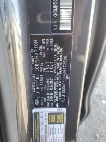 Photo 12 VIN: KNDMB5C14J6372890 - KIA SEDONA LX 