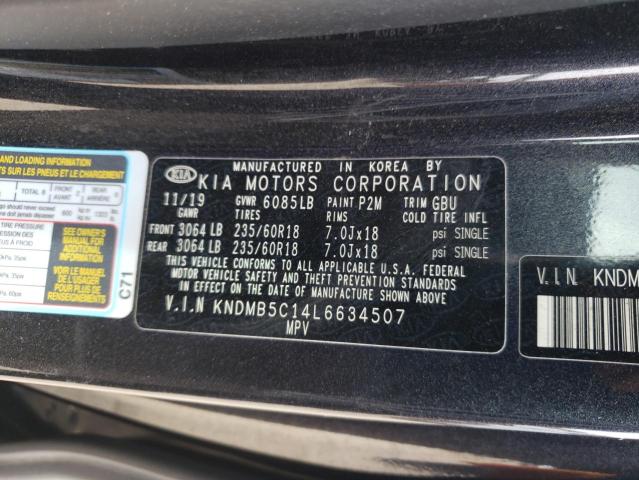 Photo 9 VIN: KNDMB5C14L6634507 - KIA SEDONA LX 