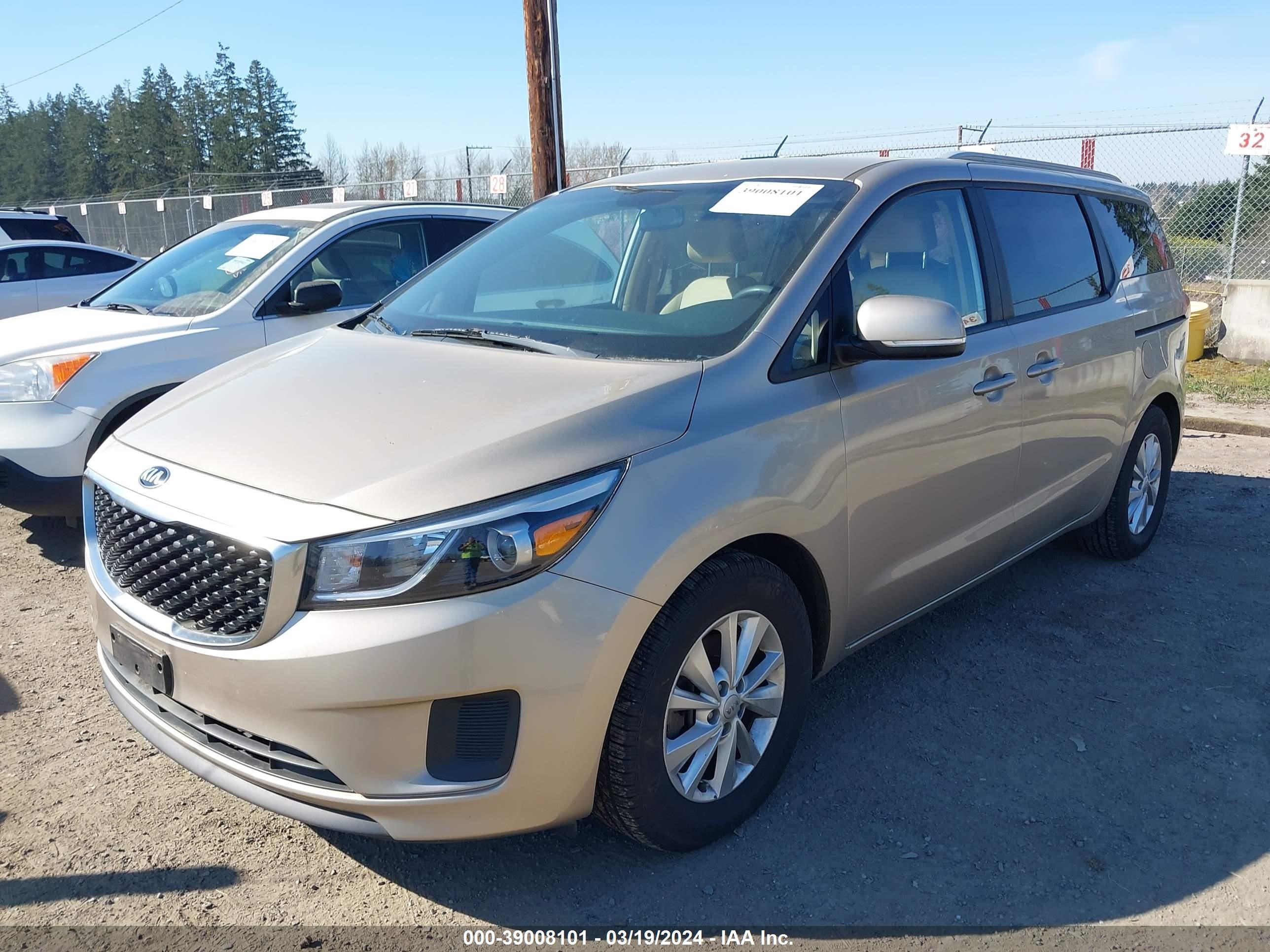 Photo 1 VIN: KNDMB5C15F6024829 - KIA SEDONA 