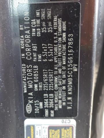 Photo 13 VIN: KNDMB5C15G6167863 - KIA SEDONA 