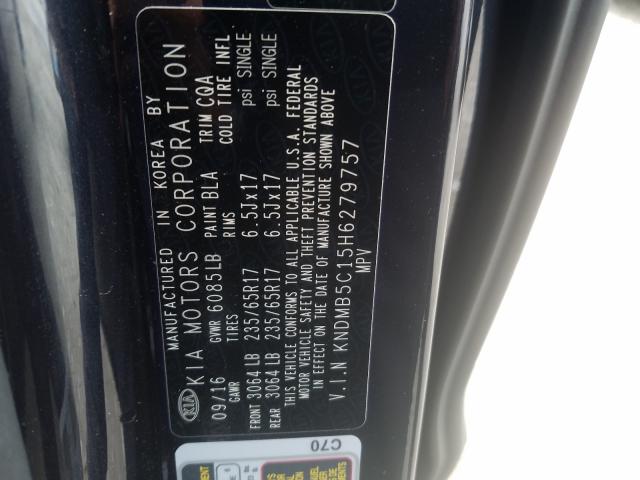 Photo 9 VIN: KNDMB5C15H6279757 - KIA SEDONA LX 