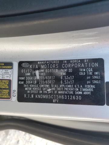 Photo 13 VIN: KNDMB5C15H6312630 - KIA SEDONA LX 