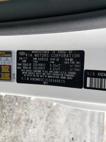 Photo 12 VIN: KNDMB5C15J6348615 - KIA SEDONA LX 