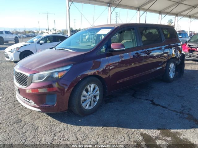 Photo 1 VIN: KNDMB5C15J6379184 - KIA SEDONA 