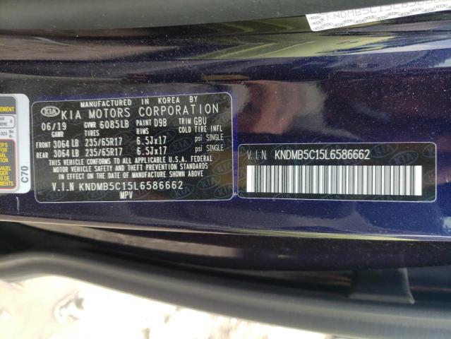 Photo 9 VIN: KNDMB5C15L6586662 - KIA SEDONA LX 