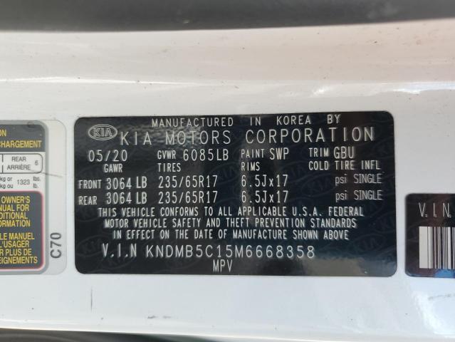 Photo 13 VIN: KNDMB5C15M6668358 - KIA SEDONA LX 