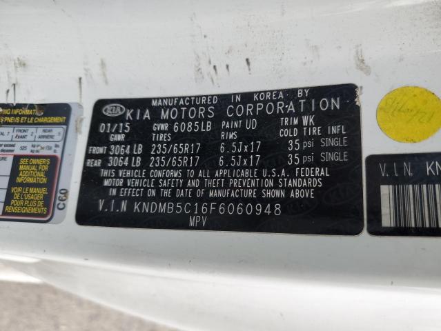 Photo 12 VIN: KNDMB5C16F6060948 - KIA SEDONA LX 